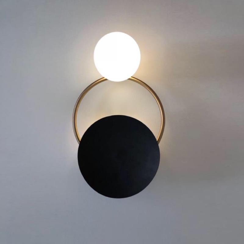 Penni - Post-Modern Personality Circle Copper Wall Lamp