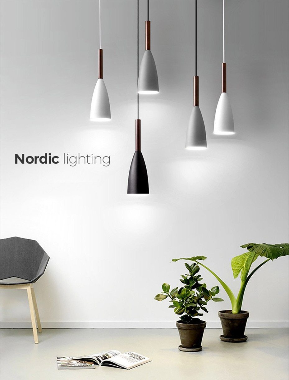 Nast- Nordic Simple Pendant Light Led