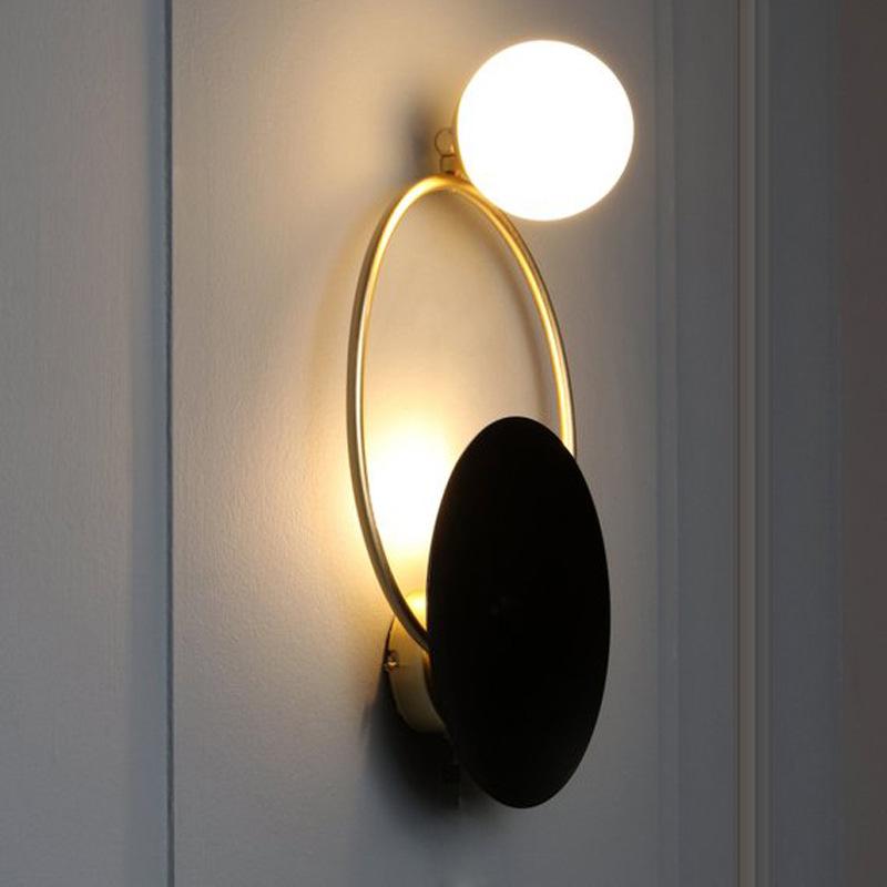 Penni - Post-Modern Personality Circle Copper Wall Lamp