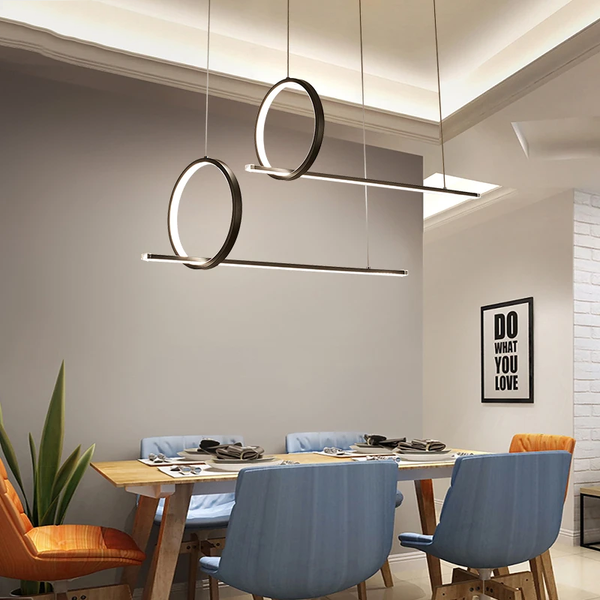 Gayle - Modern Hanging Chandelier Circle LED