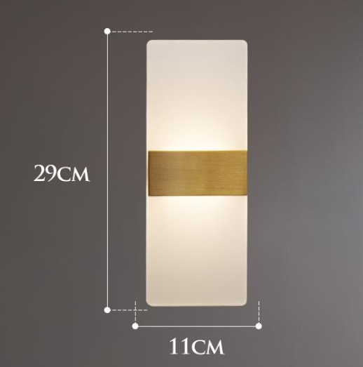 Bret - Nordic Fashion Copper Wall Lamp