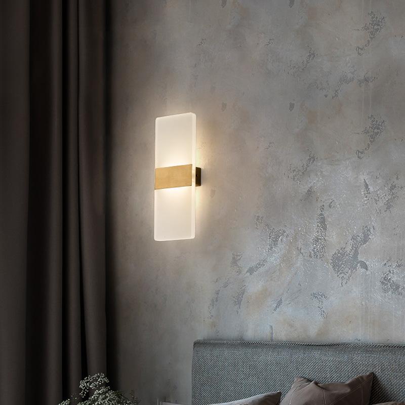 Bret - Nordic Fashion Copper Wall Lamp