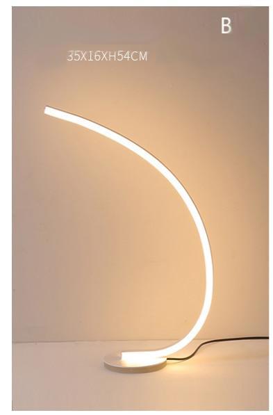 Assma - Modern Half Moon Floor Lamp