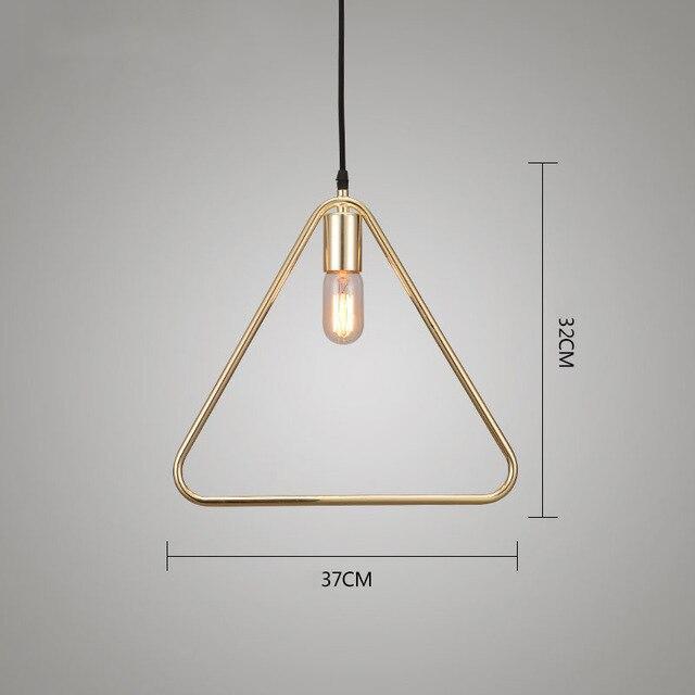 Nagle - Geometric shapes pendant lamp