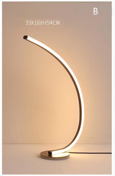 Assma - Modern Half Moon Floor Lamp