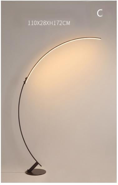 Assma - Modern Half Moon Floor Lamp