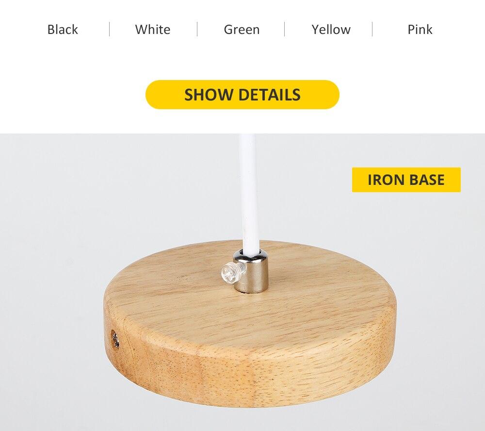 Imar - Nordic Wooden Pendant Lamp