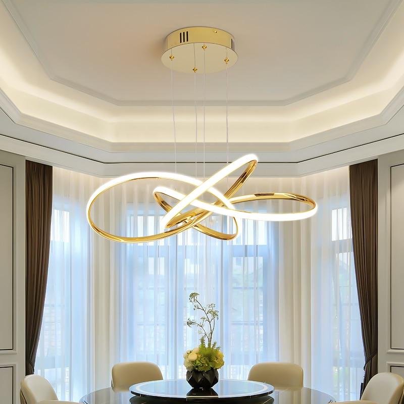 Pieter - Modern Hanging Lamp Chrome/Gold Plated