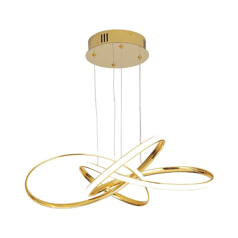 Pieter - Modern Hanging Lamp Chrome/Gold Plated