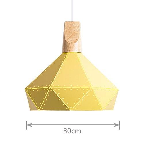 Iesha - Modern Pendant Lamp Wood Iron