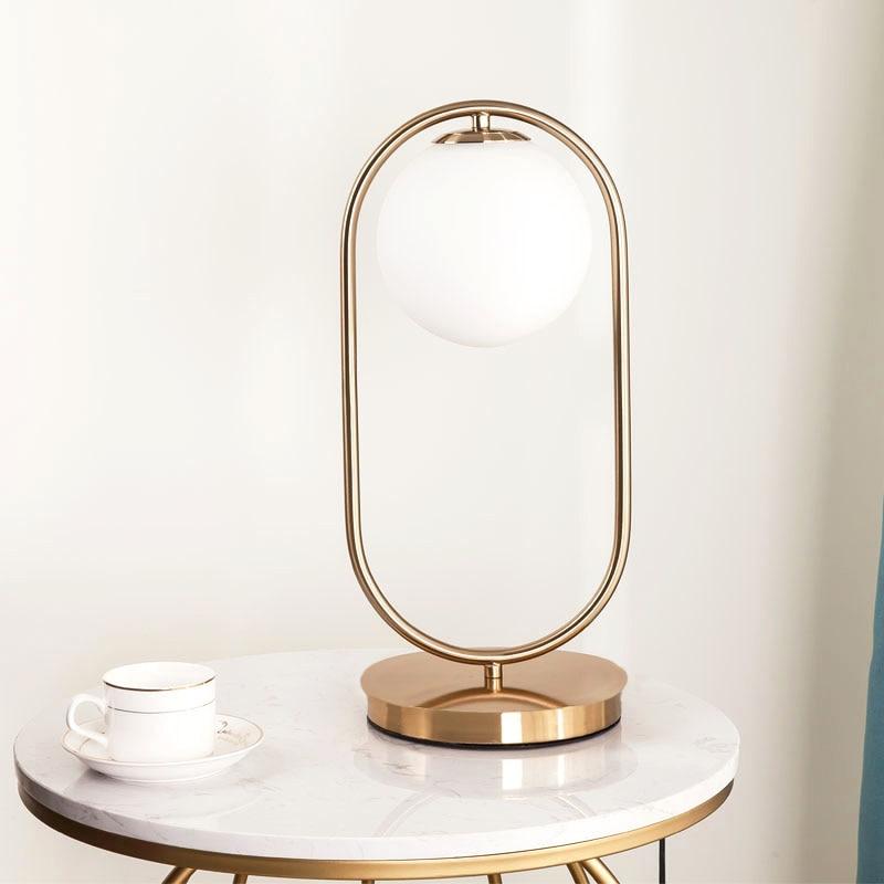 Moose - Nordic Art Golden Body Table Lamp