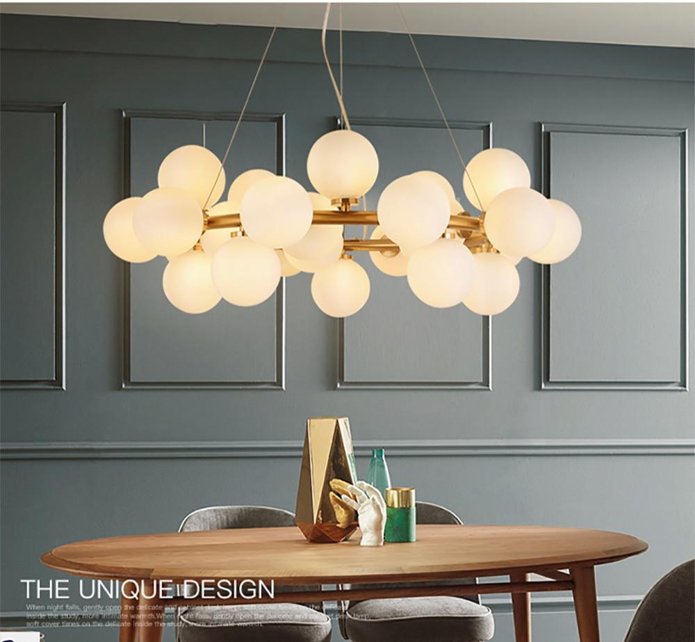 Viggo - Nordic Ball Molecular Chandelier