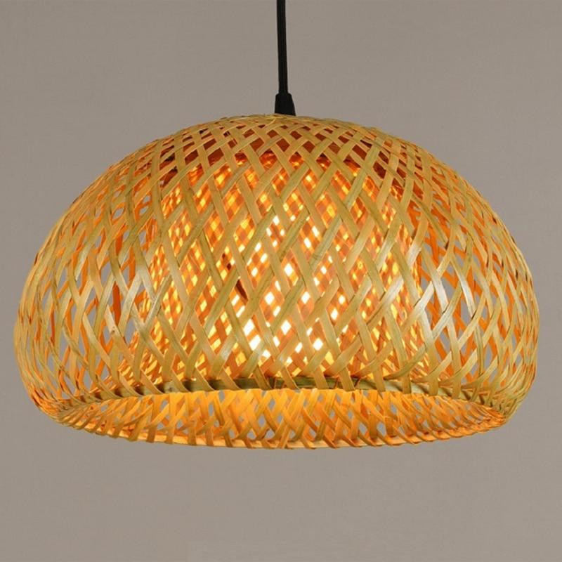 Barie - Modern Bamboo Hand Knitted Pendant Lamp