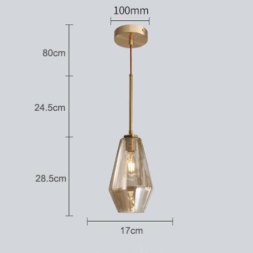 Kirsty - Nordic Glass Pendant Lights