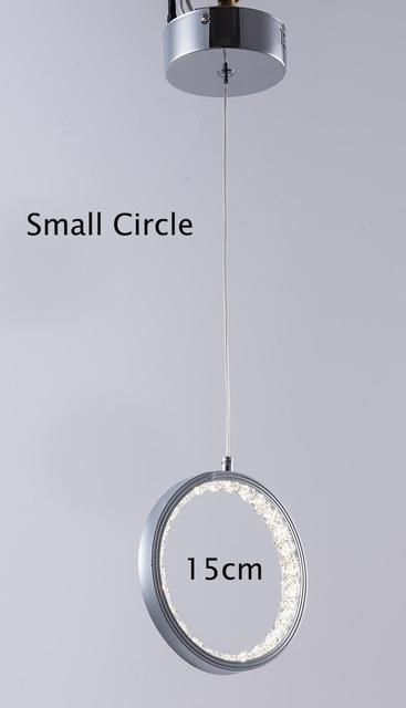 Chae - Crystal Rings LED Pendant Light